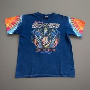 Grateful Dead T Shirt Motorcycle Bike Week John's Rock N' Ride Size Large 2009